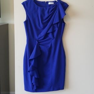 Calvin Klein blue dress sz 6